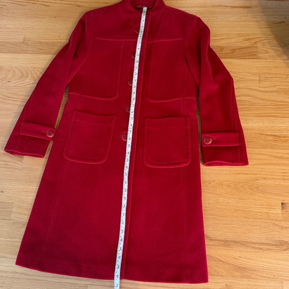 Luxury Italian Fabric Angora/Wool Blend Linda Richards Luxury Coat, size 6 - Picture 11 of 17